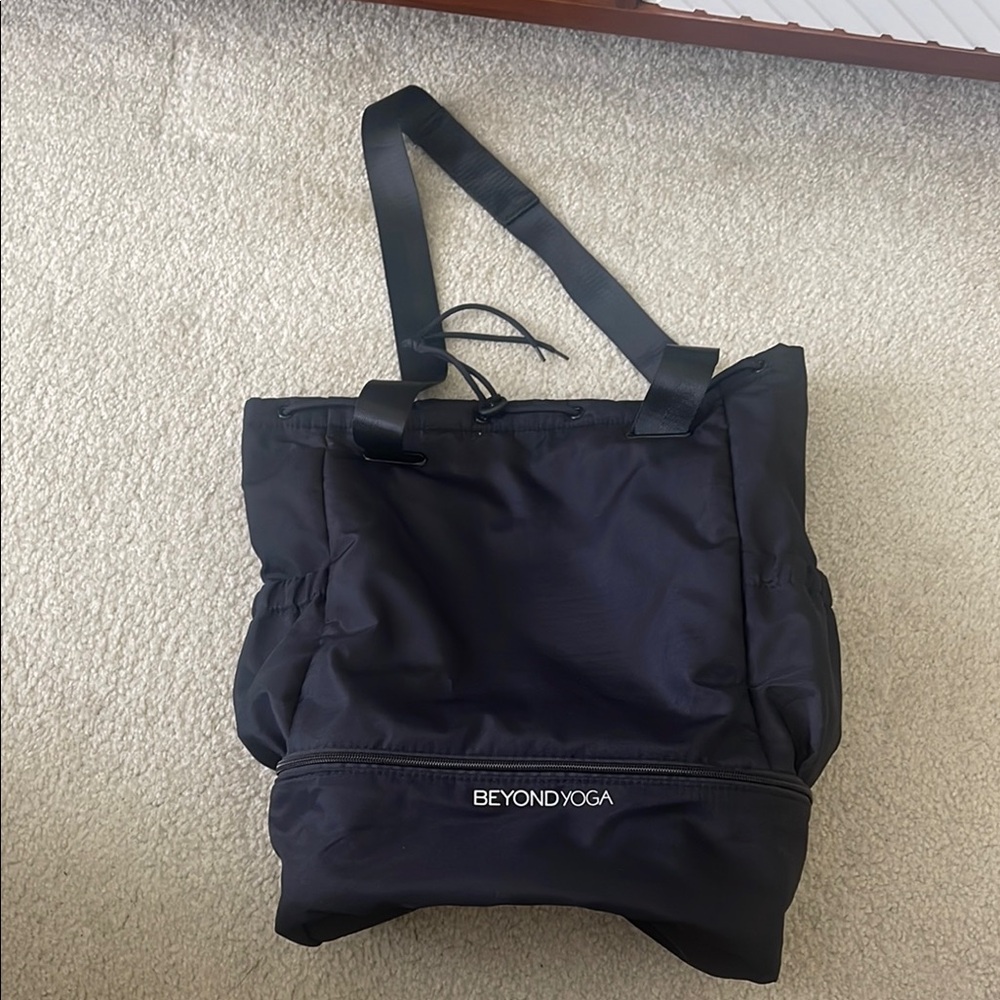 Beyond Yoga Classic Black Tote
